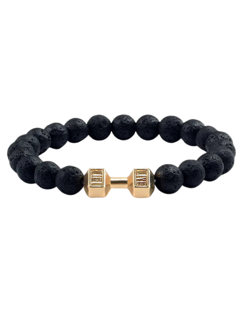 Iron Gains Bead Bracelet