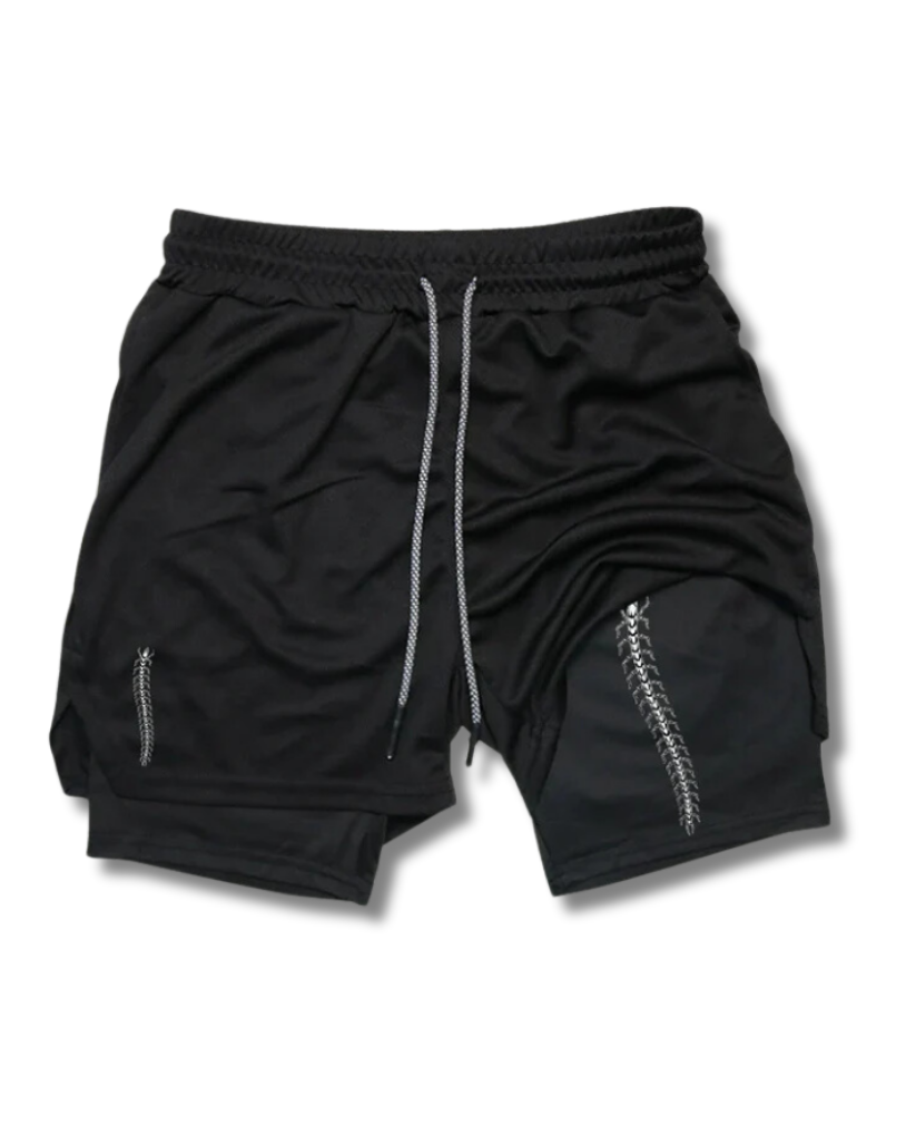 Spine Creep Compression Shorts