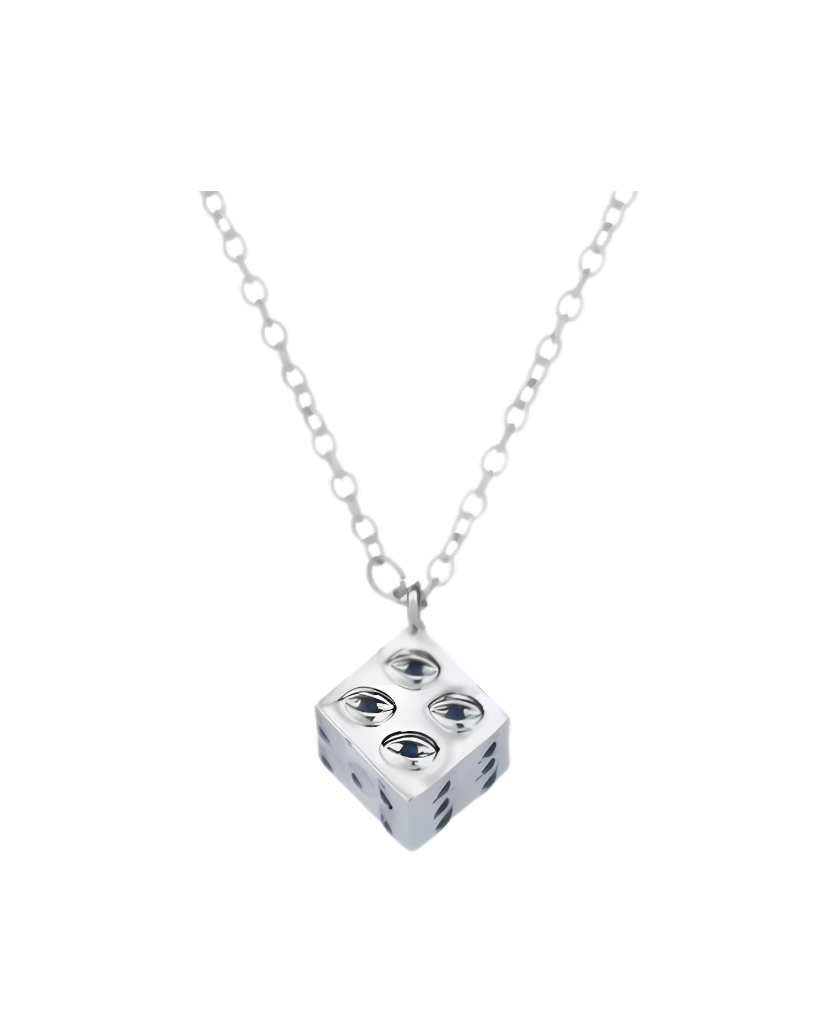 Loaded Luck Dice Necklace